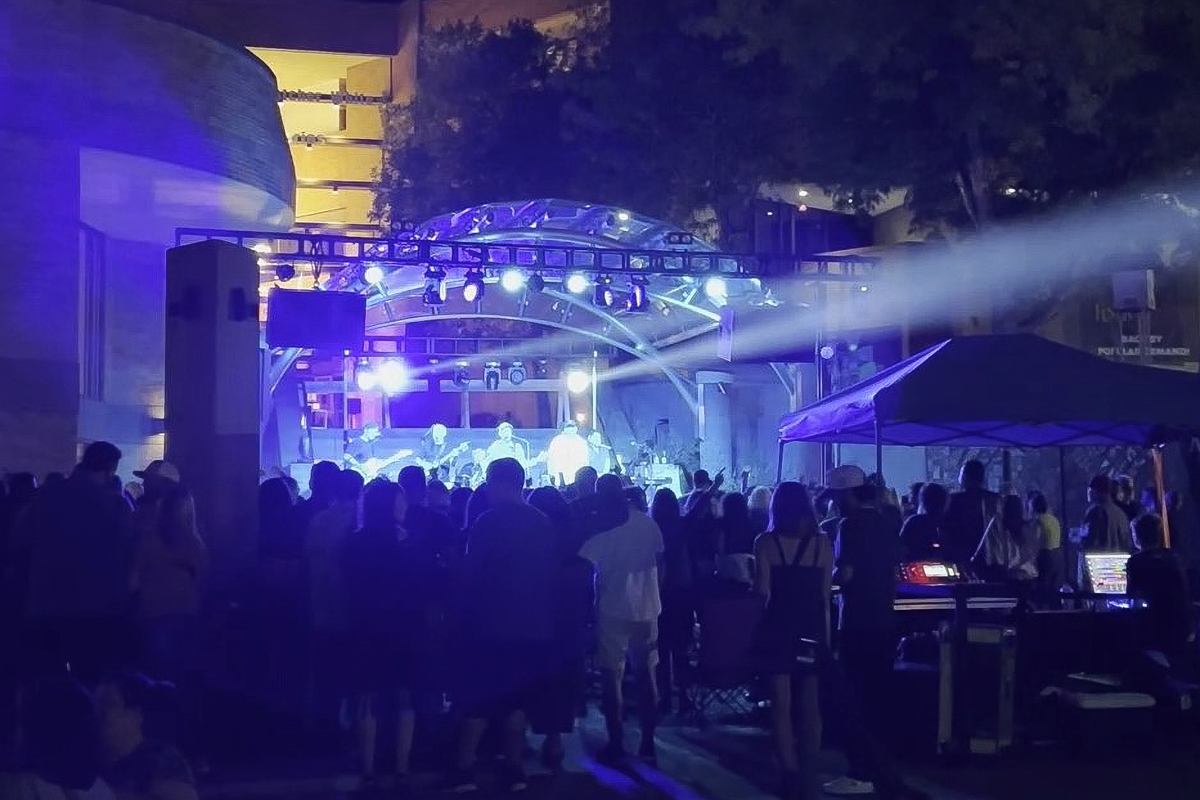 live concerts and event productions with moving lights, loud concert sound, and professional stage rentals in colorado, with service in kansas, new mexico, and wyoming