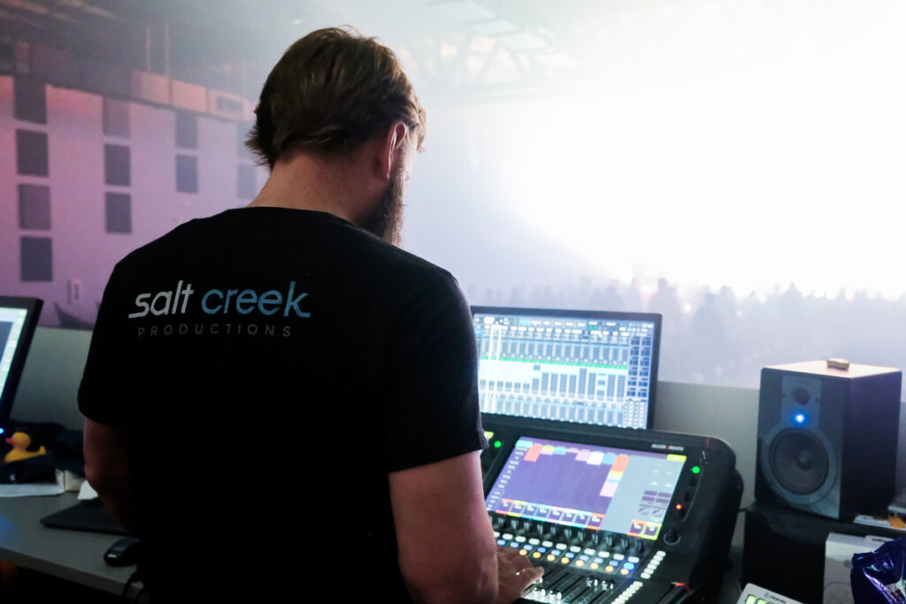salt creek productions - live audio visual event production services in denver colorado - serving new mexico, kansas, wyoming